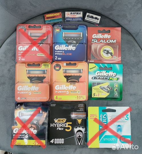 Кассеты для бритья