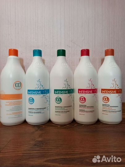 Бальзам кератин маска, шампунь 1л для окрашенных