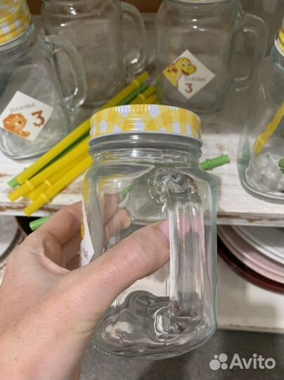 Лимонадник Банки для лимонада 10 шт