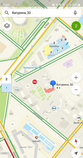 Торгово-офисное помещение, 65 м²