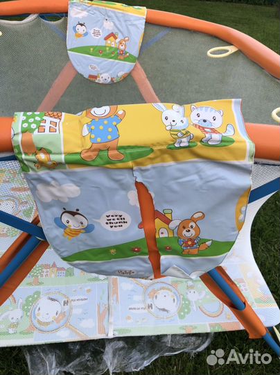 Большой детский манеж бу