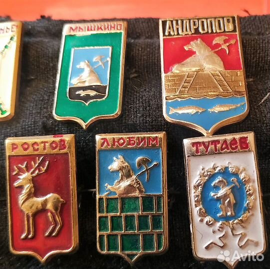 Набор значков 