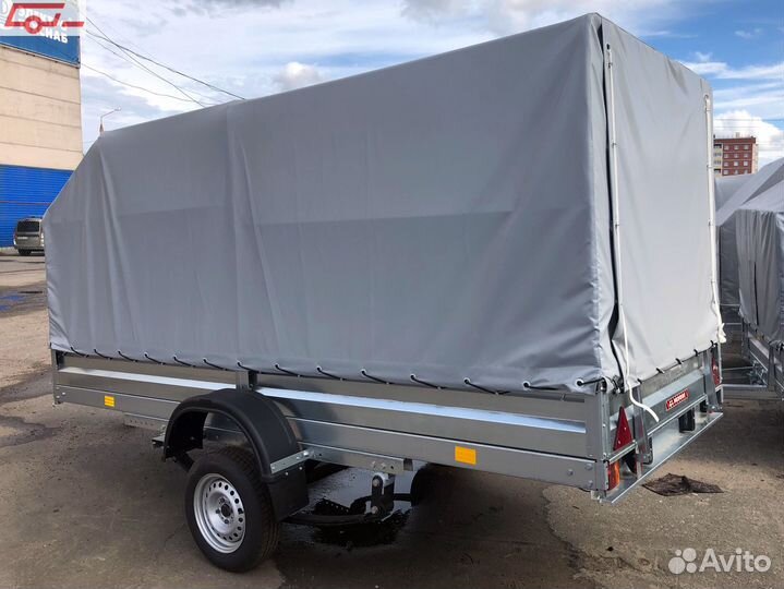 Прицеп 3,5х1,5 R13 рессоры Газель 2 листовые