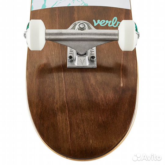 Скейтборд verb marble DIP complete White/Mint 8&q