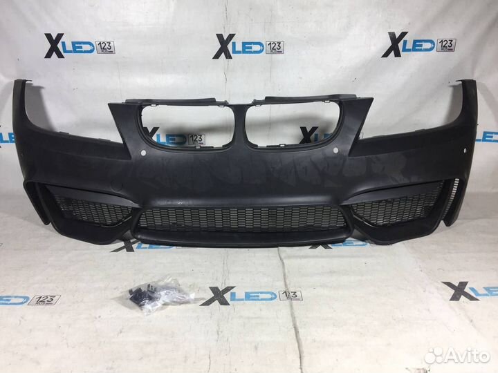 Передний бампер BMW 3 E90 стиль F30 M3 рест