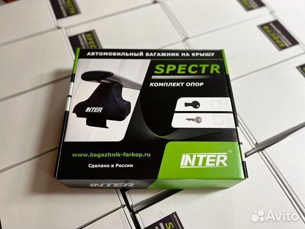 Багажник на крышу автобагажник Toyota Isis XM10, 2