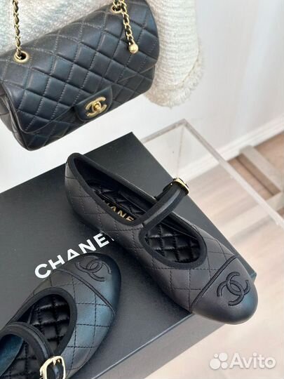 Балетки женские Chanel