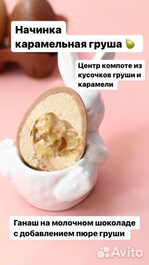Муссовые яйца. Пасха