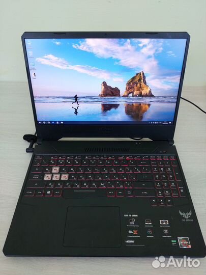 Ноутбук asus TUF fх505DT-HN540