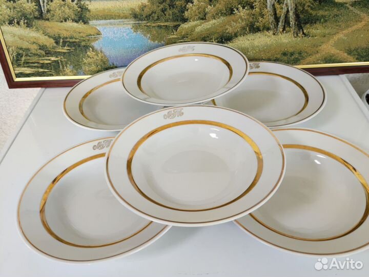 Тарелки суповые глубокие СССР