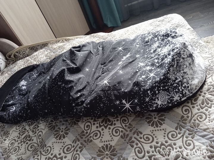 Чехол на ножки в санки, коляску