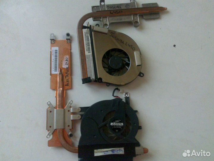 Разные рабочие охлаждения для ноутбуков