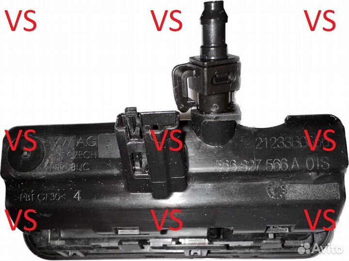 Корпус камеры заднего вида с микровыключателем VAG
