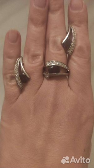 Серьги серебро с жемчугом