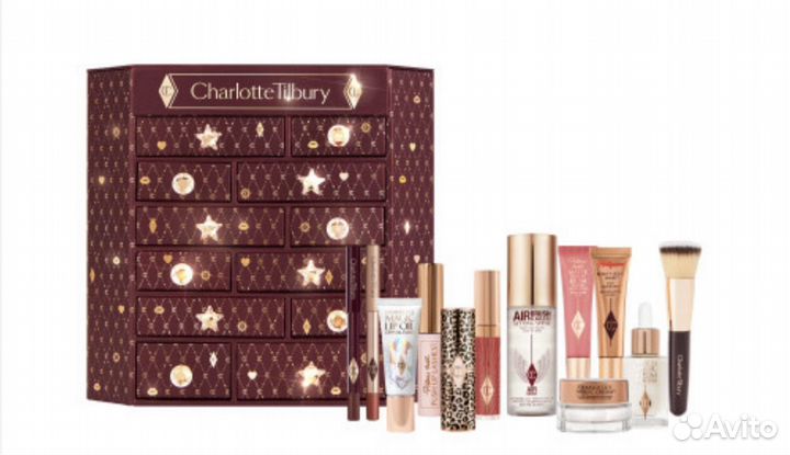 Набор косметики Charlotte Tilbury адвент календарь