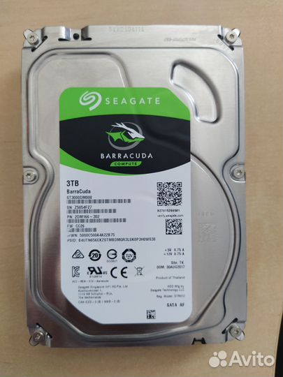 Seagate Barracuda 3 тб ST3000DM008