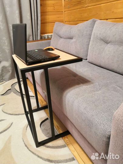 Приставной столик лофт