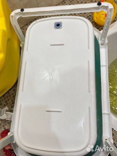 Ванночка для купания с матрасиками и гамаком