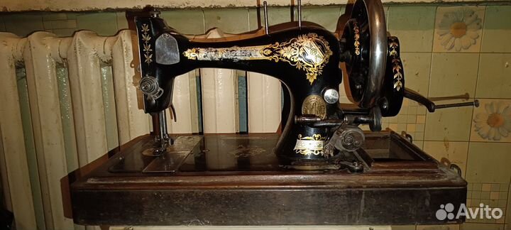 Швейная машинка зингер антикварная