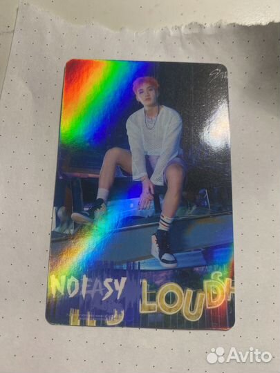 Карта stray kids Бан Чан не офф голо