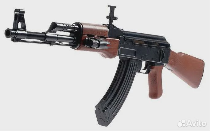 Детский автомат Калашникова ак-47лазерный прицелом