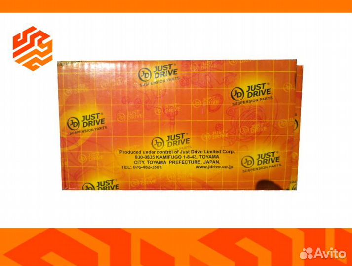 Шланг тормозной JD JBH0304 левый передний