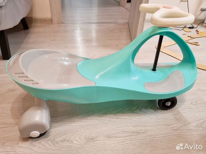 Каталка толокар Бибикар с полиуретановыми колесами