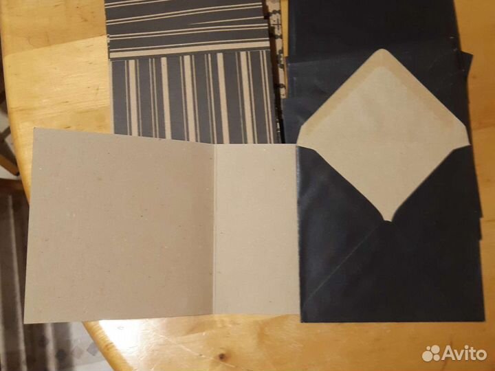 Конверт с открыткой