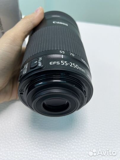 Объектив Canon EFS 55-250mm f/4-5.6 IS STM