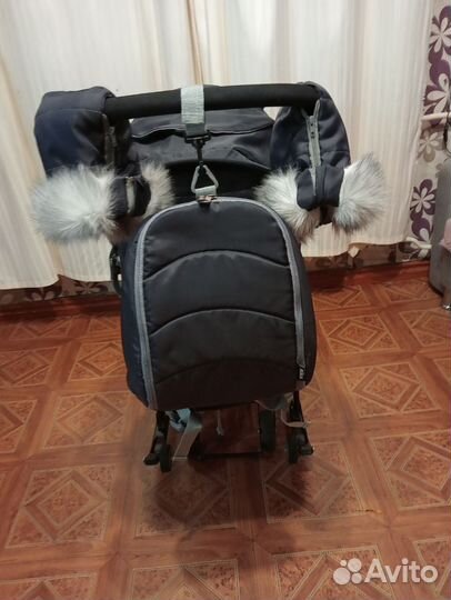 Санки коляска ника 7 5sk