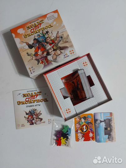 Кольт супер экспресс. Настольная игра