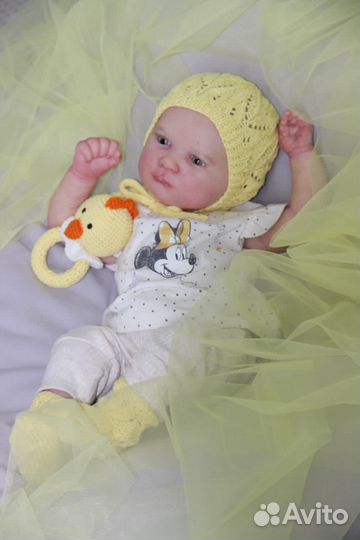 Кукла реборн девочка молд скай 50см