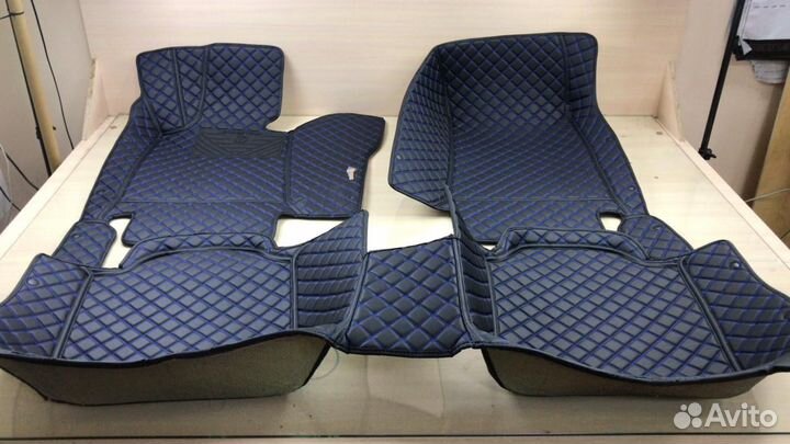 3D Коврики Range Rover Салон Багажник из Экокожи