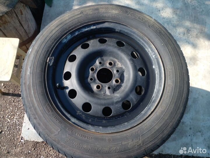 Штампы r14 ваз с резиной