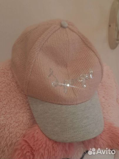 Кепка розовая