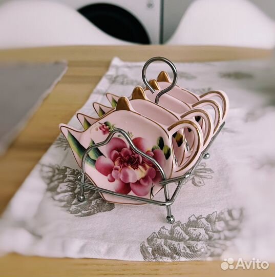 Подставка для чайного пакетика набор 4шт