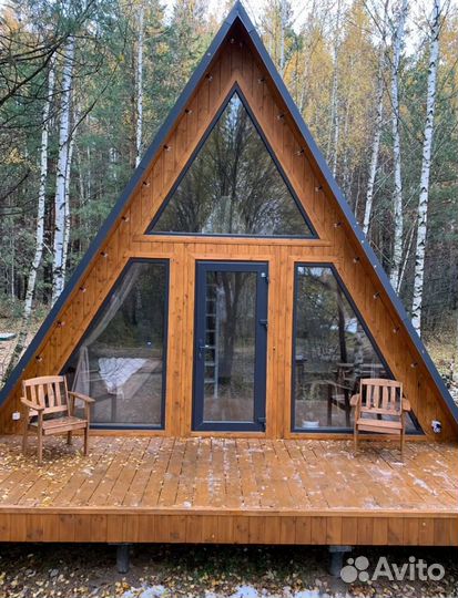 Дом афрейм a-frame
