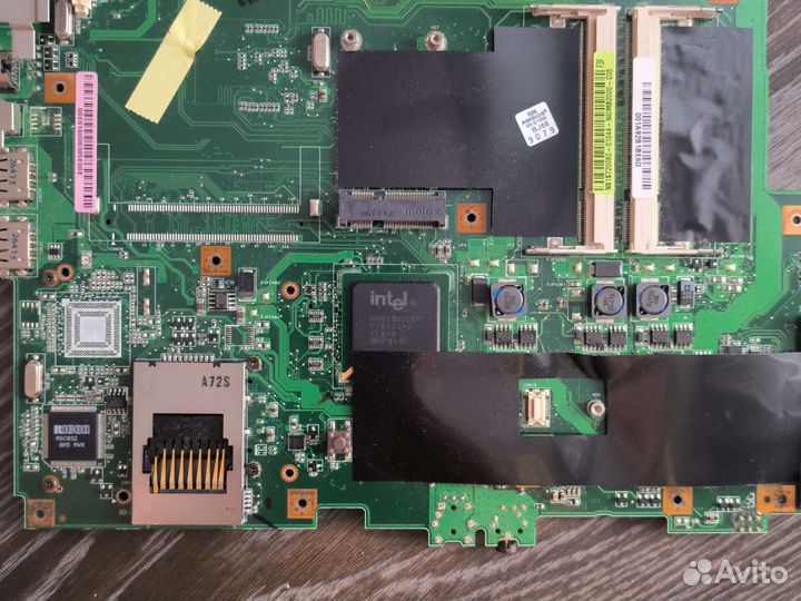 Материнская плата asus hannstar j mv-4