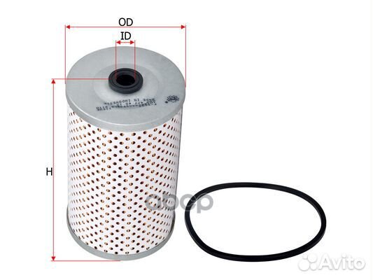 Фильтр топливный case IH F2604 F2604 Sakura