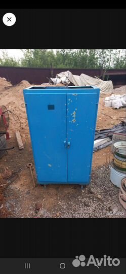Ящик металлический с замком