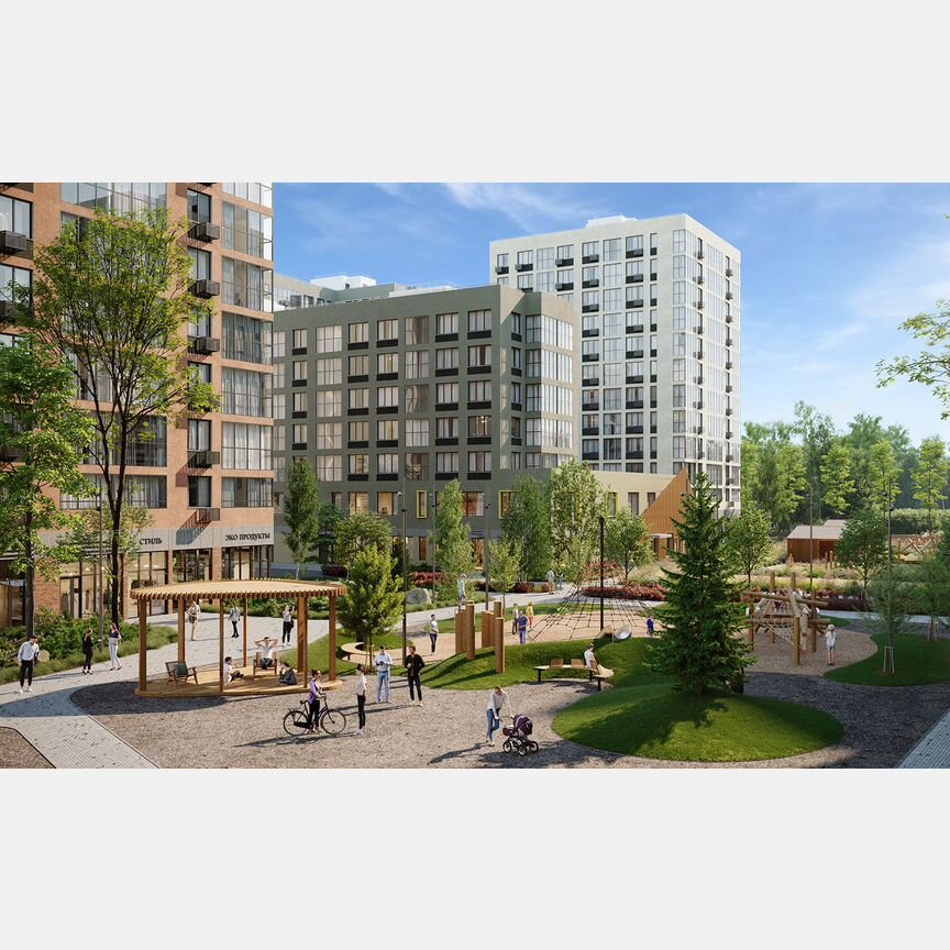 3-к. квартира, 65,9 м², 4/12 эт.