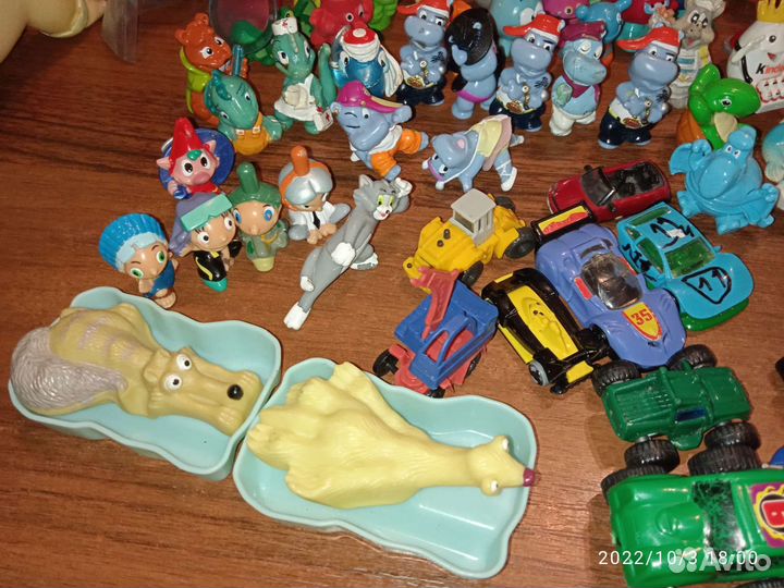 Игрушки из Киндер-Сюрпиза -90х. и не только