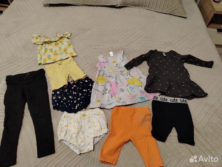 Одежда для девочки пакетом 86-92