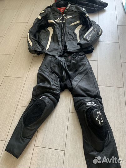 Мотокуртка и штаны alpinestars