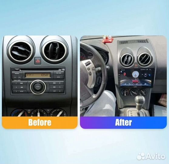 Магнитола Nissan qashqai j10 2/32 Android