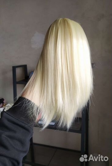 Парик для куклы ручная работа