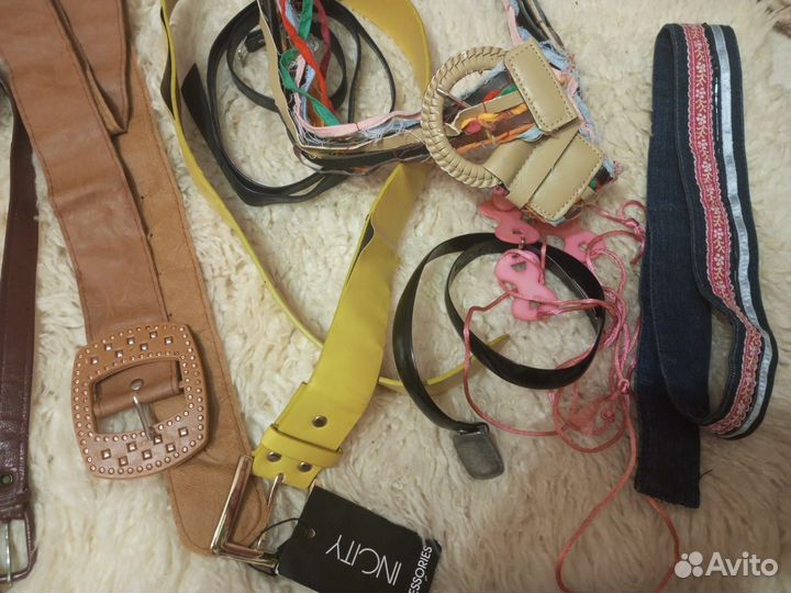 Ремни женские (пакетом)