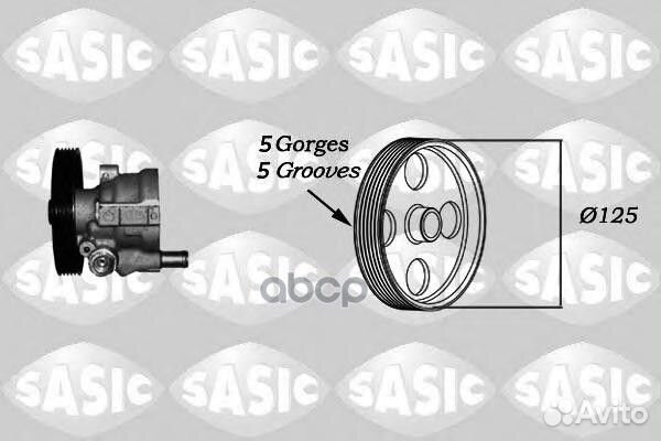 Насос гидроусилителя opel Movano Vivaro renault