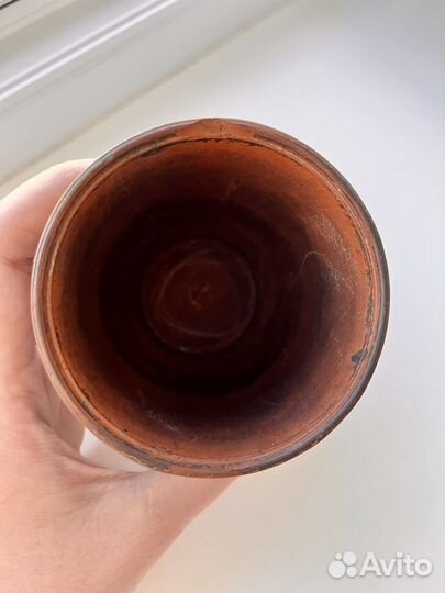 Стакан глиняный