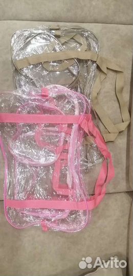 Прозрачная сумка в роддом